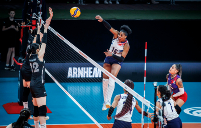 Las Reinas del Caribe dominan a Corea en la Liga de Naciones de Voleibol Femenino