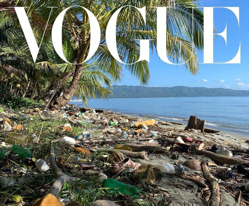 Hoteleros de Samaná acusan a revista “Vogue” de querer dañar al país con foto de playa con basura