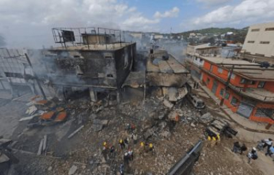 Citan las causas de la explosión de San Cristóbal