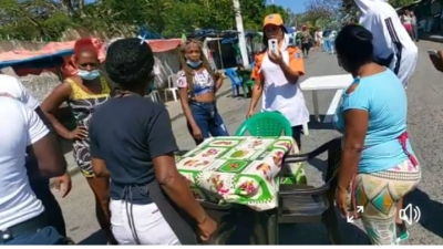Vendedoras de frituras opuestas a que se apliquen los protocolos del asueto de semana santa