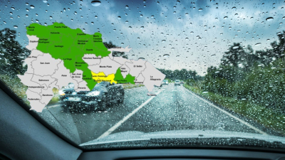 Este martes seguirán las lluvias; COE mantiene 13 provincias en alerta