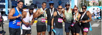 Hace su quinto maratón con más de 1,500 corredores en Santo Domingo