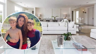 Shakira se muda a su nuevo hogar en Miami junto a sus hijos