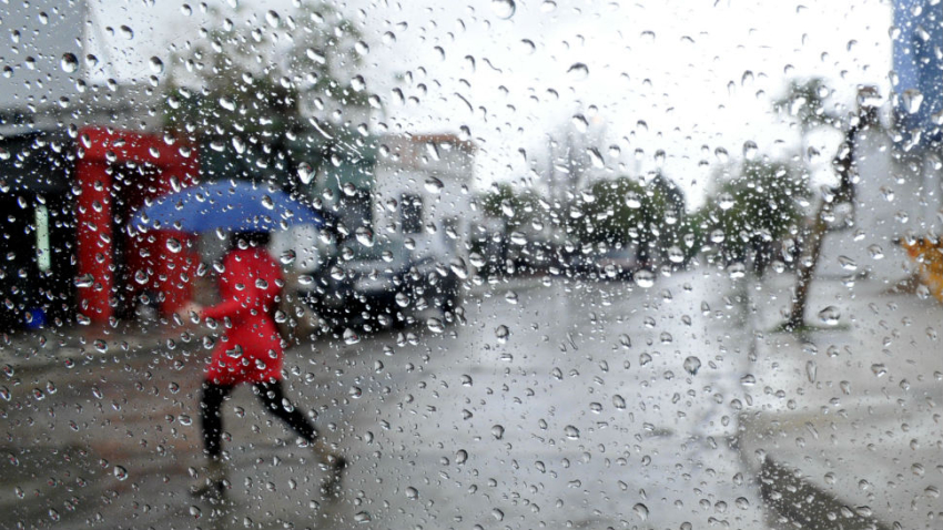 Hoy seguirán las lluvias sobre el territorio nacional por los efectos de una vaguada