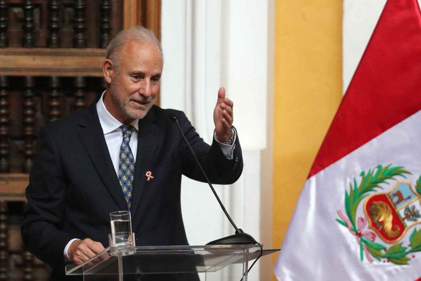 El canciller de Perú asistirá a la investidura de Nayib Bukele