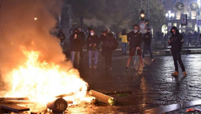 Disturbios en Italia mientras Europa bate récords de muertos por COVID-19