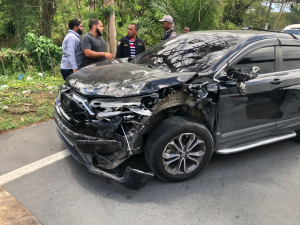 Un muerto y un herido tras accidente entre motocicleta y jeepeta en carretera Hato Mayor-San Pedro