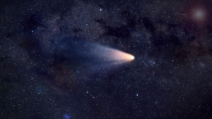 El “cometa diablo” ya cruza los cielos del hemisferio norte