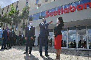Scotiabank inaugura instalaciones que generaran 2000 mil empleos entre SDE y Boca Chica