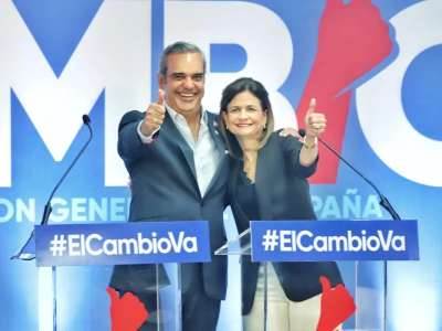 Luis Abinader volverá con Raquel Peña como vicepresidenta